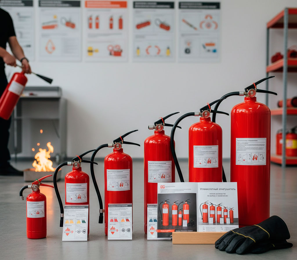 Углекислотный огнетушитель: полное руководство по выбору и применению