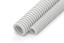 Труба гофрированная ПЛЛ легкая 350 Н безгалогенная (HF) негорючая (НГ) белая с/з D=20 Труба гофрированная