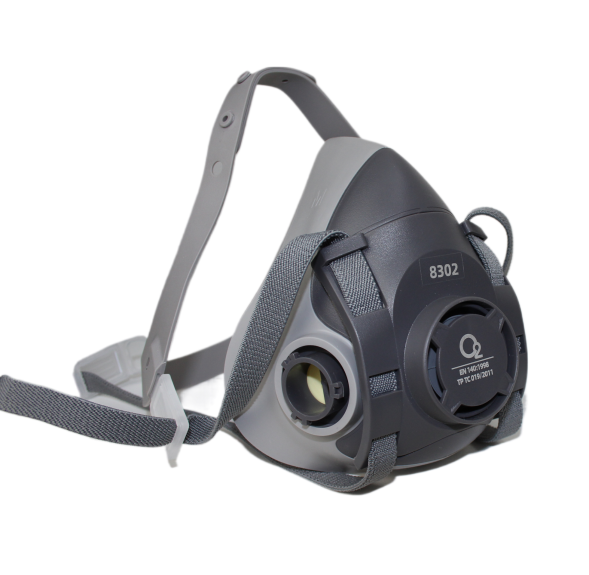 Полумаска O2 8301 - размер S