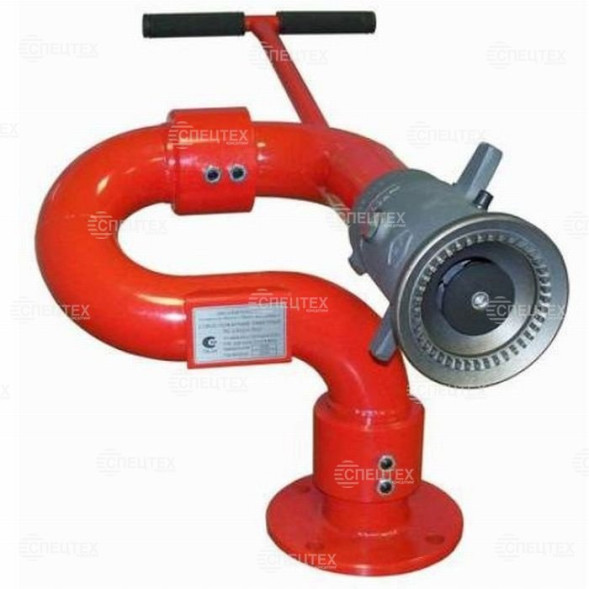 Cтвол лафетный ЛС-С60У  жест. рукоятка, руч. управление