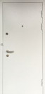 Однопольная техническая дверь порошок с глазком
