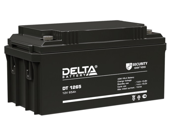 Свинцово-кислотный аккумулятор Delta DT 1265