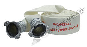 Рукав пожарный РПК(В)-Н/В-80-1,0-М-УХЛ1 с головками ГР-80 A-П 10 м