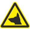 Знак K13 Осторожно. Злая собака (пленка 200х200 мм)