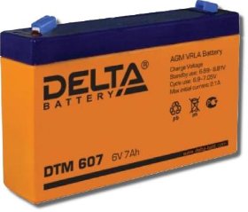 Delta DTM 607 Аккумулятор герметичный свинцово-кислотный