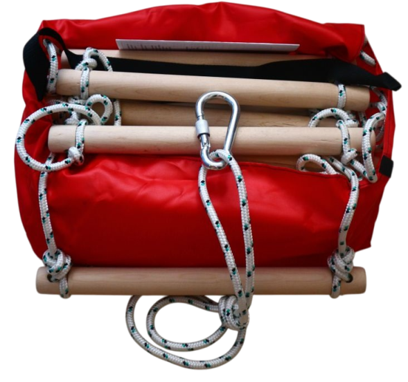 Лестница навесная спасательная ЛВС-15 (15м.)