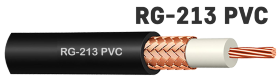 Антенный кабель для базовых станций RG-213 PVC