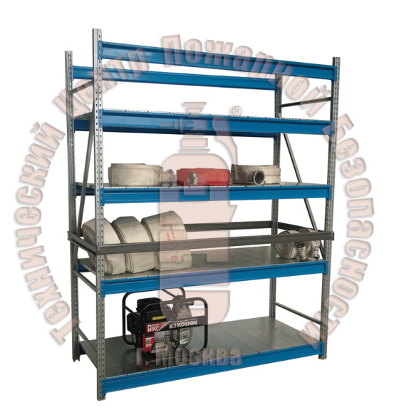 Стеллаж для хранения пожарных рукавов и пожарно-технического вооружения С-02 ТЦ