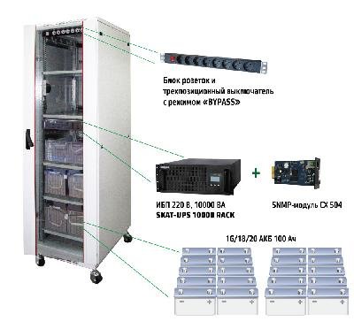 SKAT UPS 10000 SNMP Комплекс бесперебойного питания