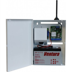 Конвертор протоколов SR103-2GSM-SBK25-W "Ретро" (SR103-2GSM BK-7W) под АКБ 7Ач, цвет белый
