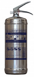 Огнетушитель ОП-2(з)-АВСЕ МИГ баллон 2,5л, нержавеющая сталь