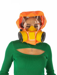 Универсальный фильтрующий малогабаритный самоспасатель (УФМС) «Шанс» -Е (фильтры ФСЭ-С) п/м