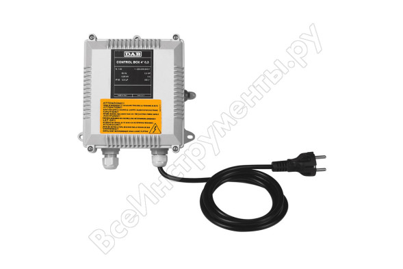 Шкаф управления CONTROL BOX 4" 2 1.5 Kw DAB