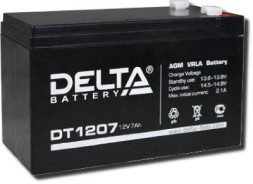 Delta DT 1207 Аккумулятор герметичный свинцово-кислотный