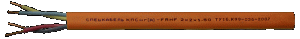 КПСнг(А)-FRHF 1х2х0,2 (Спецкабель) Кабель для систем ОПС и СОУЭ огнестойкий, не поддерживающий горения, неэкранированный