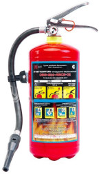 Огнетушитель ОВЭ-6 (з) АВСЕ 01 морозостойкие Пожнанотех
