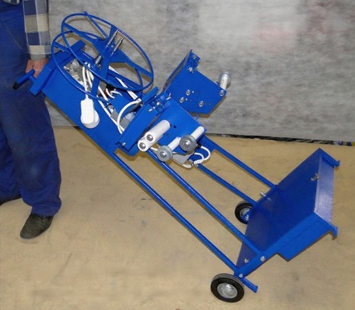 Станок для перекатки пожарных рукавов ПСР-3 (230В, с 2-мя узлами, с полкой для хранения инструмента, ПСР-3.230/0,55-2УП)