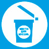 Знак K02 Место для мусора пластик Jessup