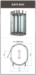 Шлюзовая кабина SAIMA GATE BOX
