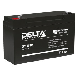 Свинцово-кислотный аккумулятор Delta DT 612